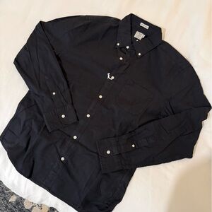 J. Crew black Button-Up Shirt